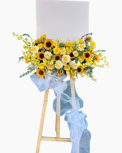 Mẫu Hoa Lan Tươi Đẹp: Giá Tranh Hoa Khai Trương Rực Rỡ - GT47