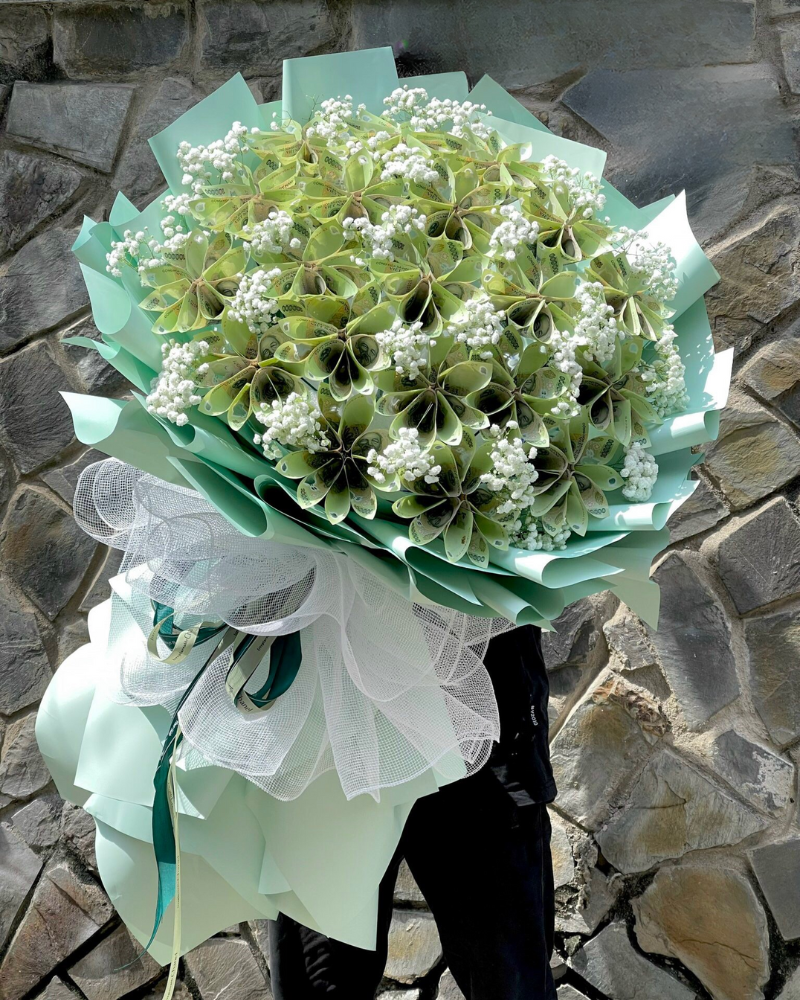  Bó Hoa Tiền 100 tờ x 100k - BT36 