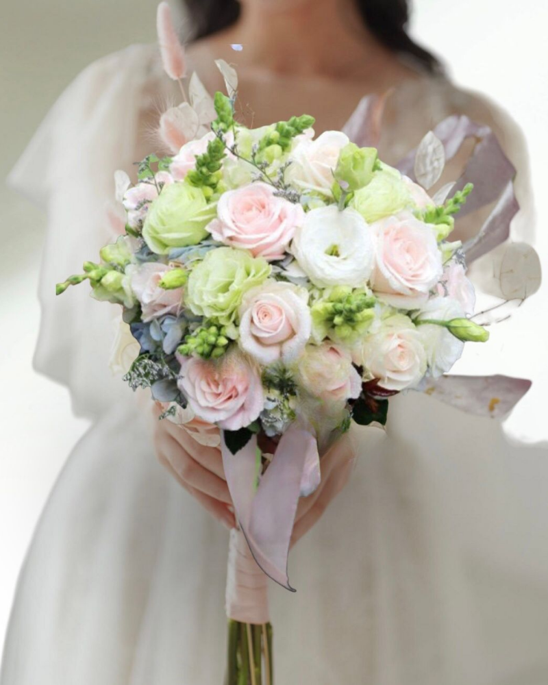  Bó Hoa Cưới Cầm Tay Giản Dị - HC011 