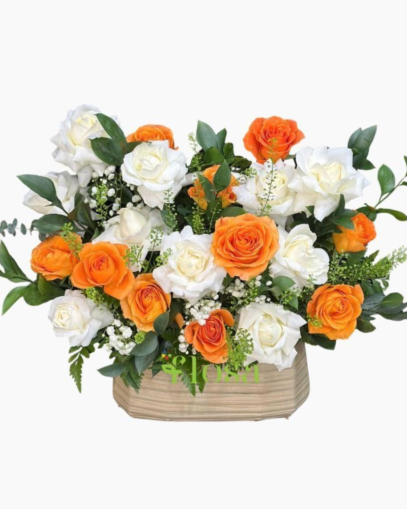  Giỏ Hoa Khởi Sắc-HG80 