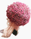  Bó Hoa Cưới Cầm Tay Baby Hồng - HC62 