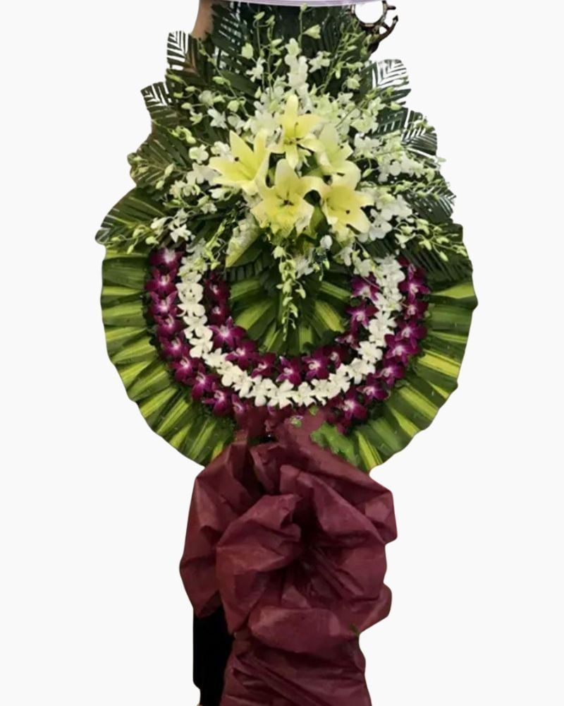  Hoa Tang Lễ - HTL137 - Vòng Hoa Đám Tang 