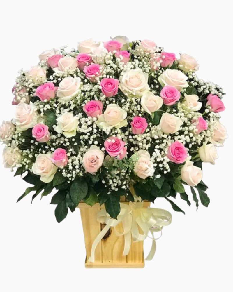  Hộp Hoa Gửi Người Tôi Yêu - HCH103 