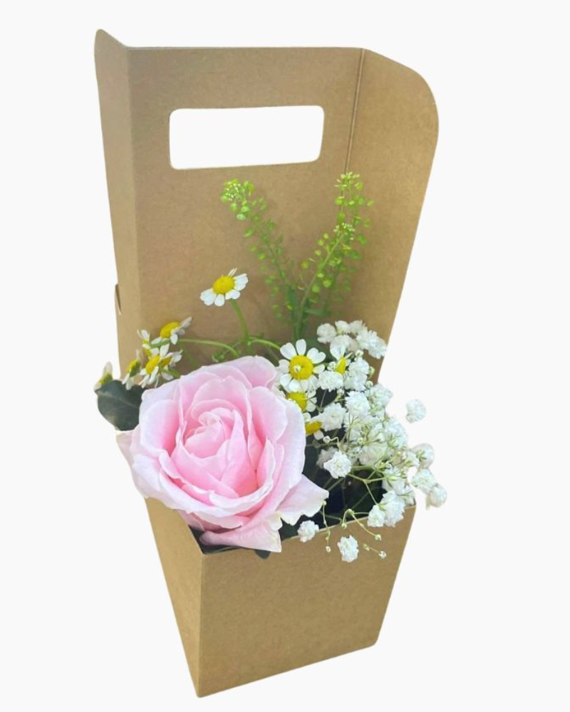  Hộp Hoa 2 Ngăn Mix Hoa & Nước - HH52 