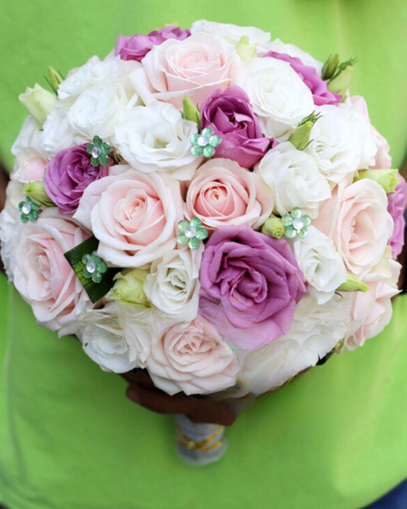  Bó Hoa Cưới Cầm Tay Cô Dâu Thuỷ Chung  - HC07 