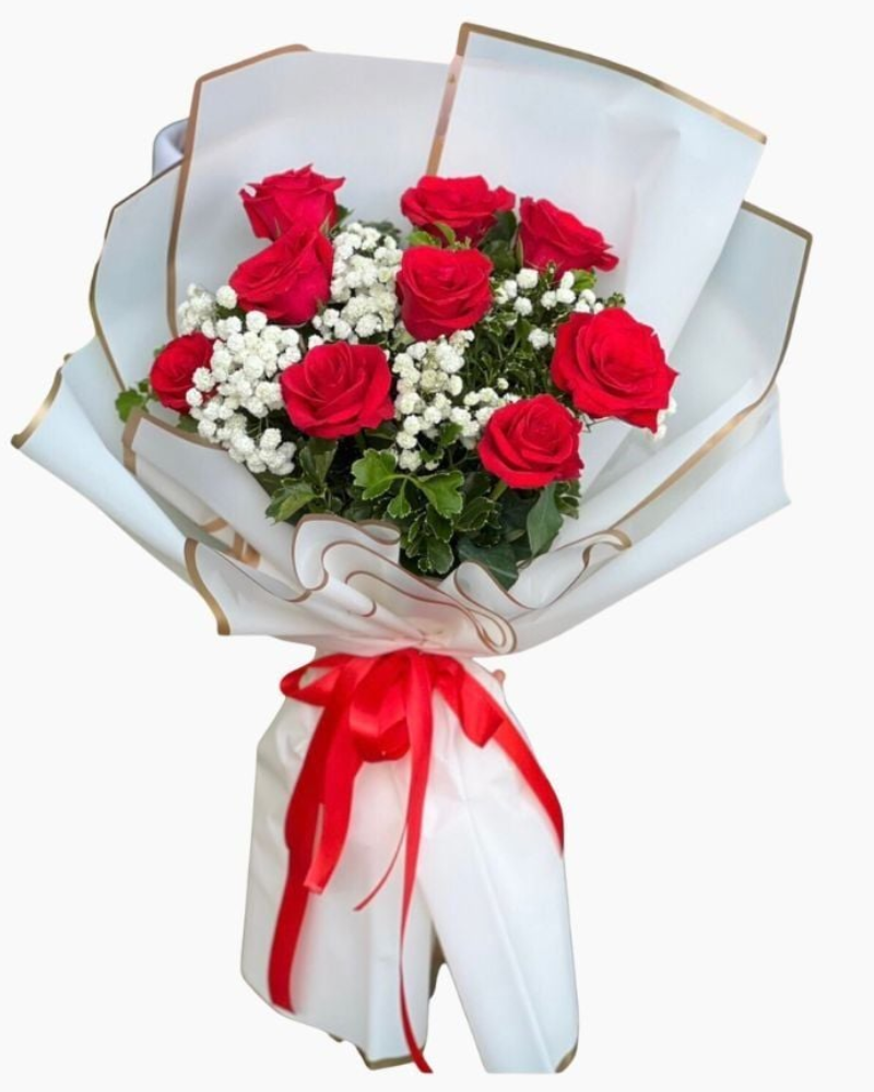  Bó Hoa Hồng Tình Yêu - HBD247 - Hoa Hồng 20/10 