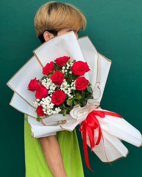 Hoa Hồng: Bó Hoa Hồng Tình Yêu - HBD247 - Hoa Hồng 20/10