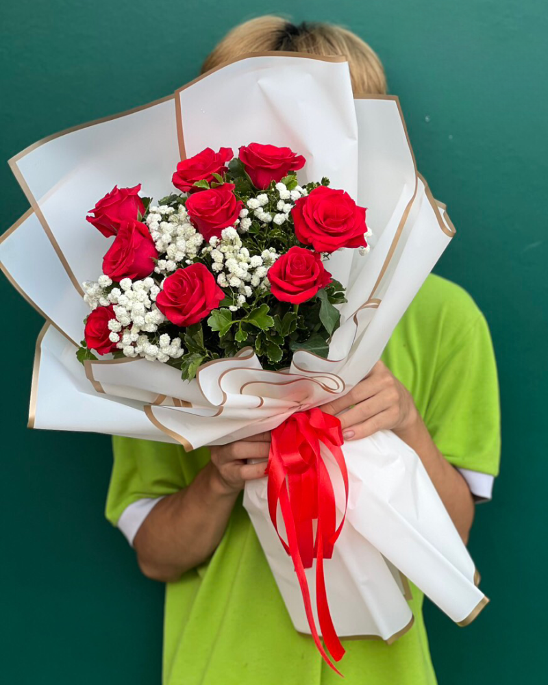  Bó Hoa Hồng Tình Yêu - HBD247 - Hoa Hồng 20/10 