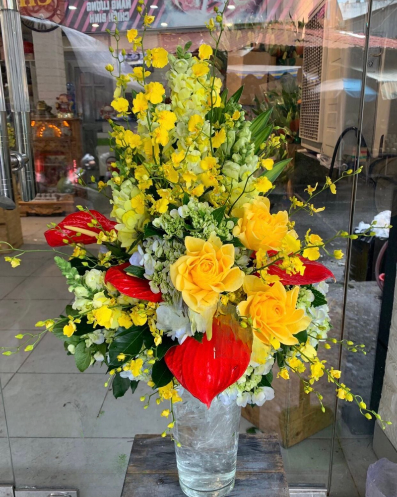  Bình Hoa Lời Yêu Thương - HCB28 - Hoa Tặng Thầy Cô 20/11 