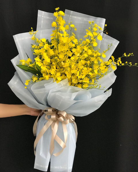 Mẫu Hoa Tươi Sinh Nhật: Bó Lan Vũ Nữ - HBD237
