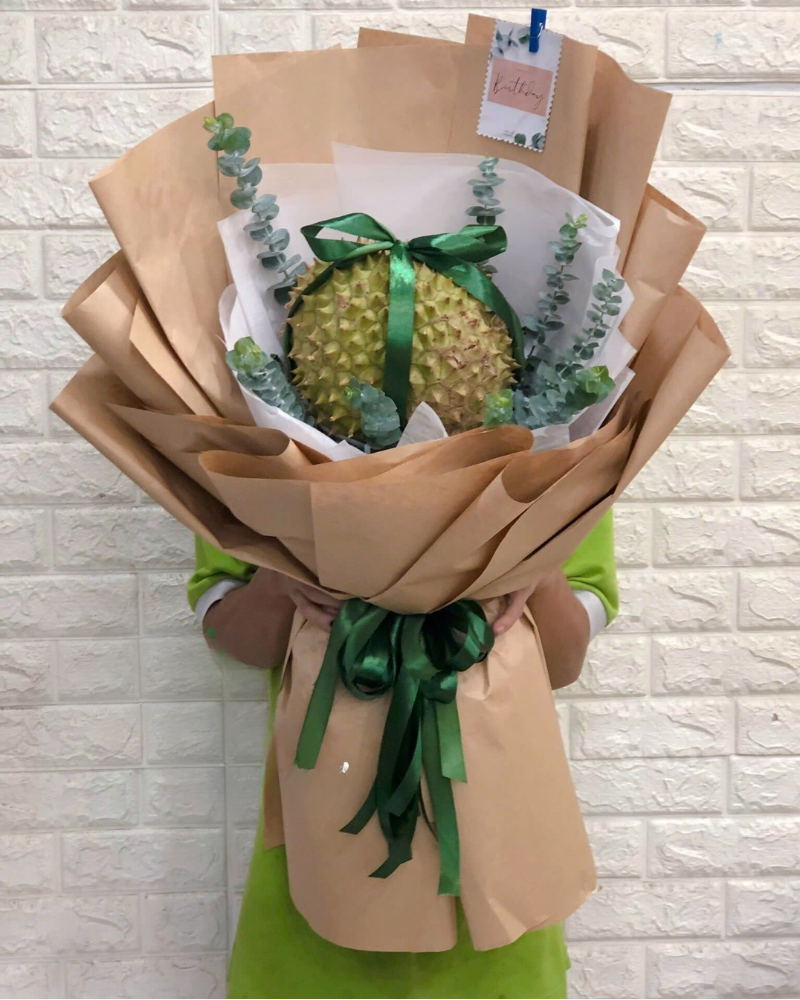  Bó Hoa Mix Với Sầu Riêng tặng sinh nhật độc lạ - TC49 