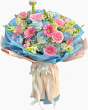  Bó Hoa Hồng Lam - HBD332 