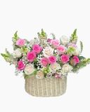  Giỏ Hoa Khúc Tình Mộng Mơ - HG107 