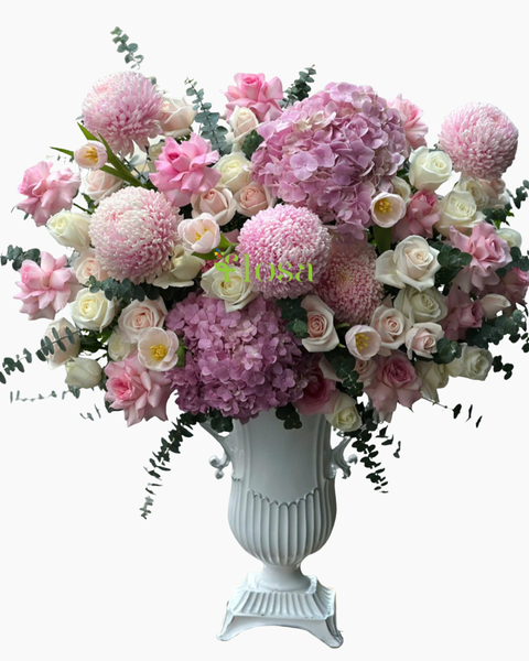 Hoa Cắm Bình Đẹp Mới 2026 Bính Ngọ: Bình Hoa Ngọt Ngào-HCB75