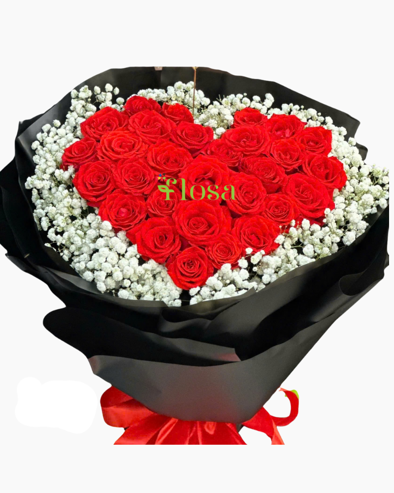  Bó Hoa Đỏ Mật - HBT99 