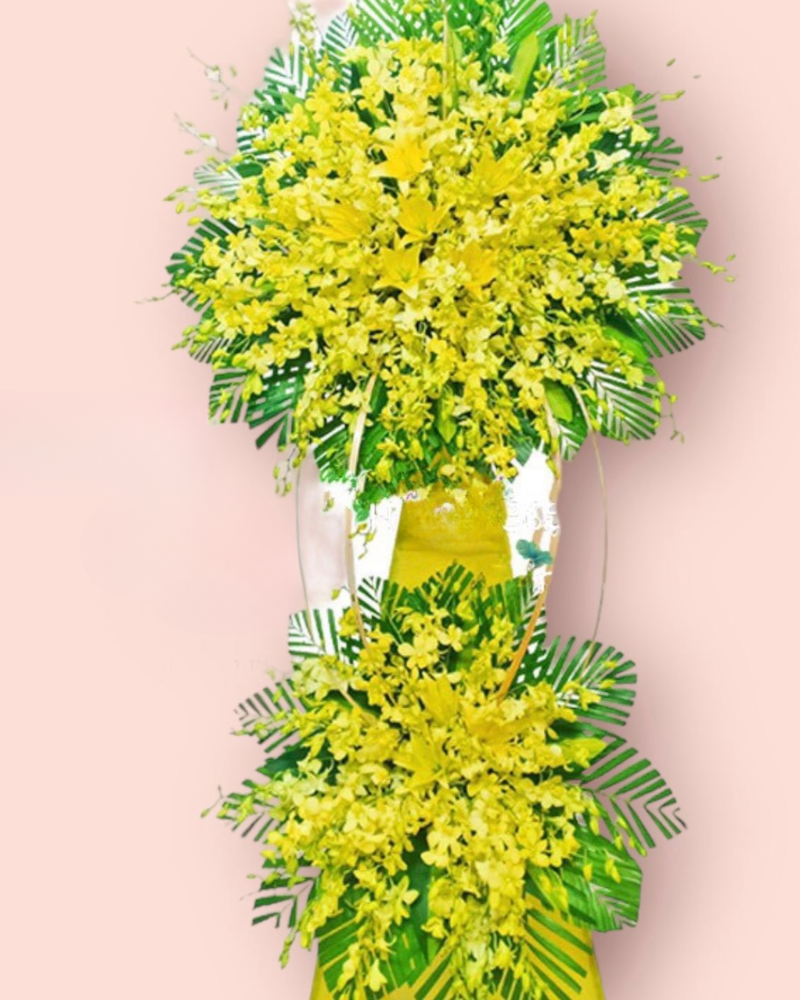  Vòng Hoa Đám Tang Biệt Ly - HTL59 