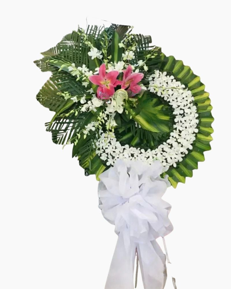  Hoa Đám Tang Giá Rẻ - HTL126 - Hoa Tang Lễ 