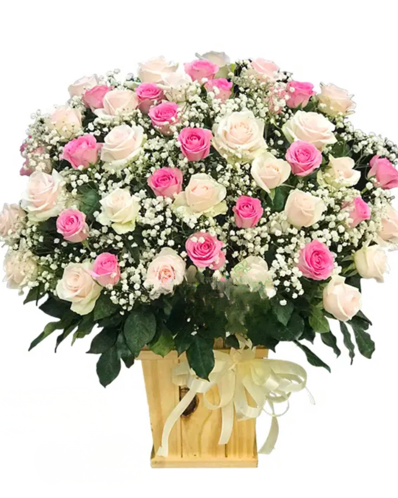  Hộp Hoa Gửi Người Tôi Yêu - HCH103 