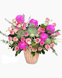  Hộp Hoa Sắc Hồng-HH75 