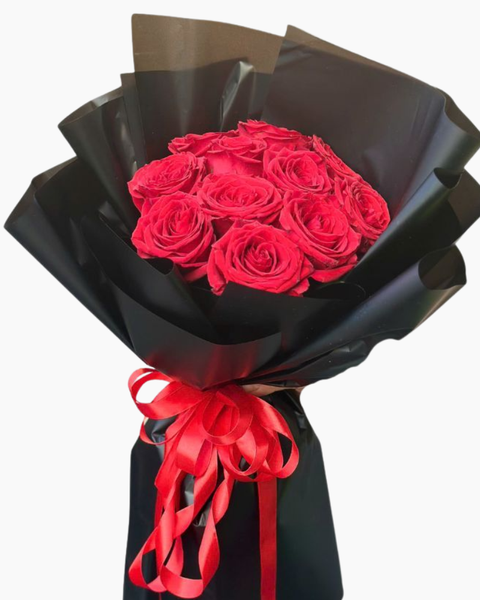 Hoa tặng người yêu đẹp nhất, bó hoa tặng bạn gái lãng mạn ý nghĩa: Bó Hoa Hồng Miss You - HBD261