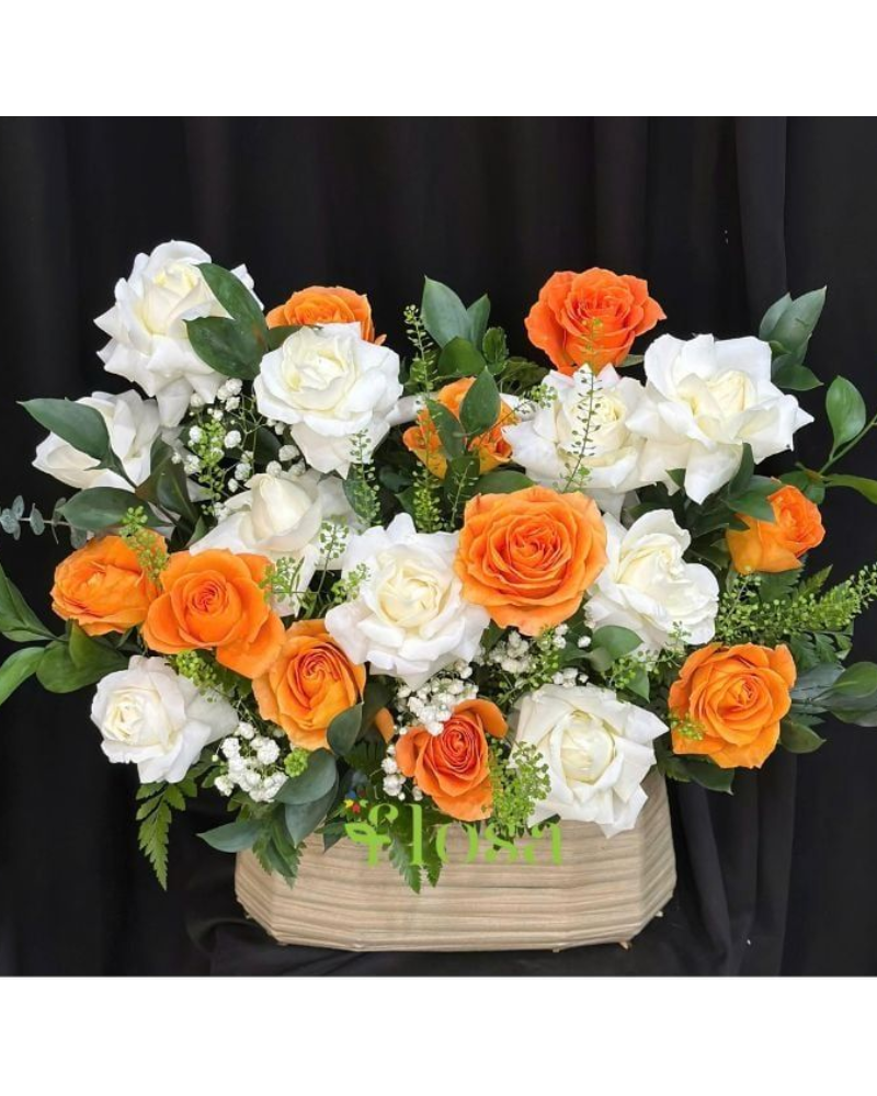  Giỏ Hoa Khởi Sắc-HG80 