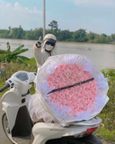  Bó Hoa 200 Bông Hồng Phấn - HST38 - Hoa 8/3 