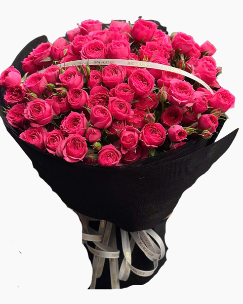 Mẫu Hoa Hồng 8/3 Đẹp, Ý Nghĩa Nhất Ngày Quốc Tế Phụ Nữ:  Bó Hoa Cẩm Chướng Hồng - HBT111 