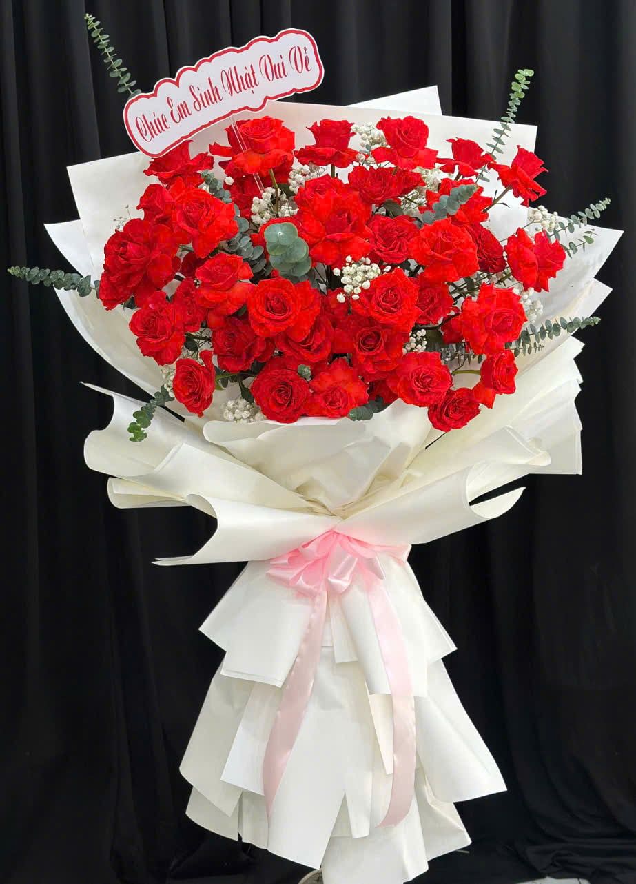  Bó Hoa Đỏ Nồng - HBD364 