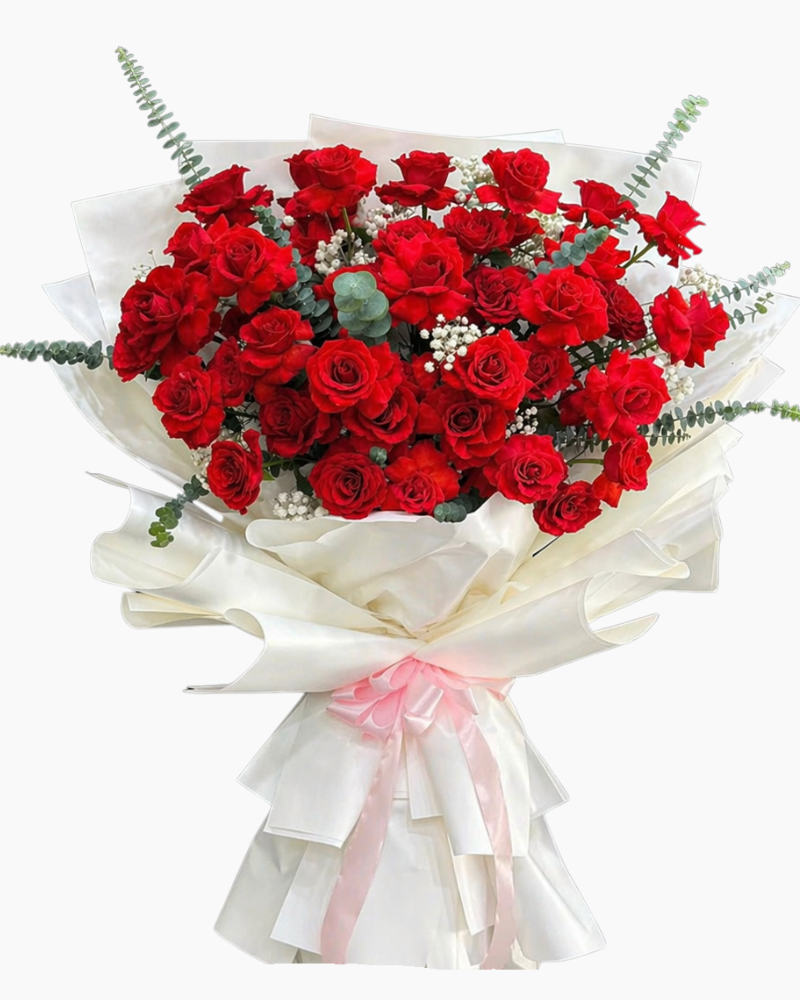  Bó Hoa Đỏ Nồng - HBD364 