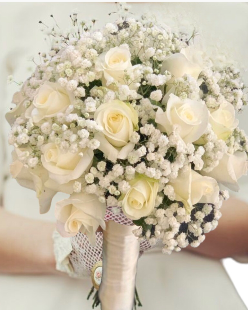  Bó Hoa Cưới Cầm tay Giây Phút Thiêng Liêng - HC27 