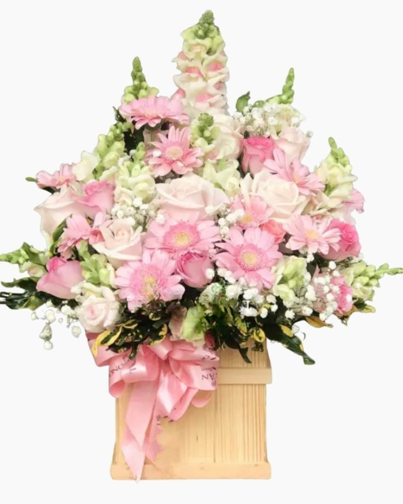  Hộp Hoa Dịu Ngọt - HCH37 - Hoa Hồng 20/10 