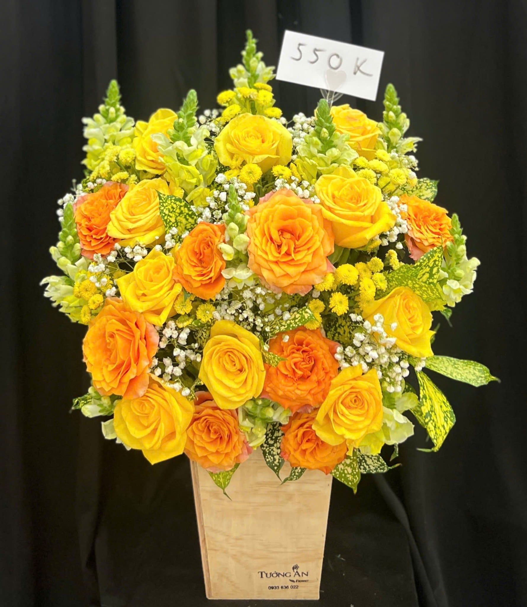  Hộp Hoa Ánh Nắng - HH169 