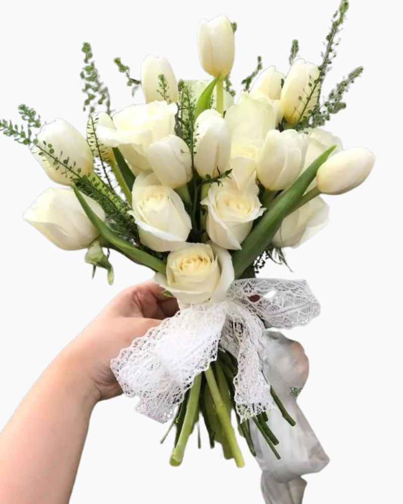  Bó Hoa Cưới Cầm Tay Cô Dâu Điệu Ngọt Ngào - HC58 