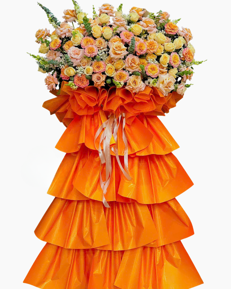  Kệ Hoa Cam Tươi Thắm  - HCM106 