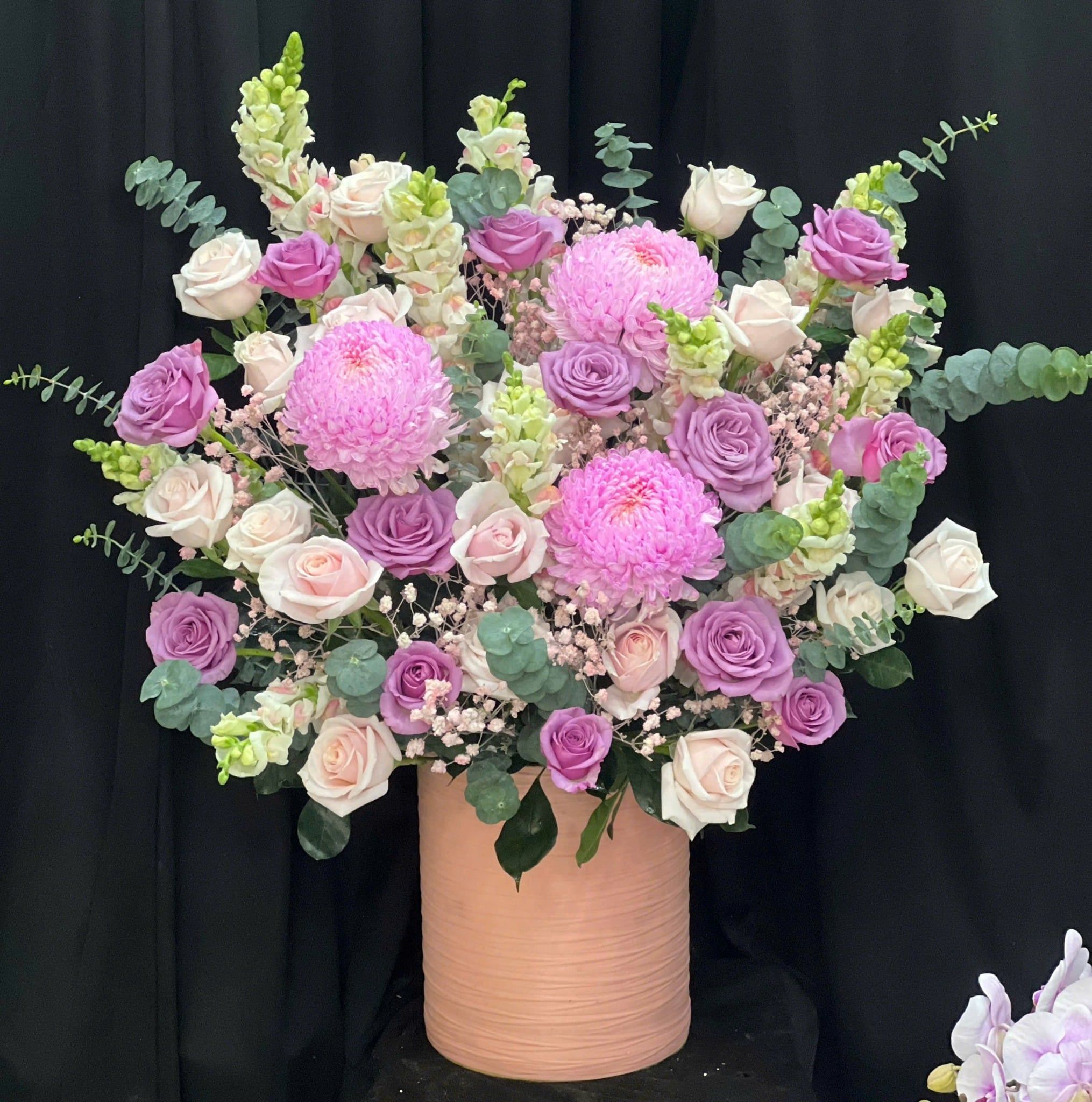  Hộp Hoa Tím Nồng - HH159 