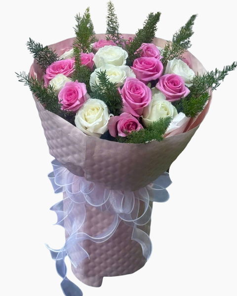 Mẫu Hoa Lan Tươi Đẹp: Bó Hoa Lãng Mạn - HBT114