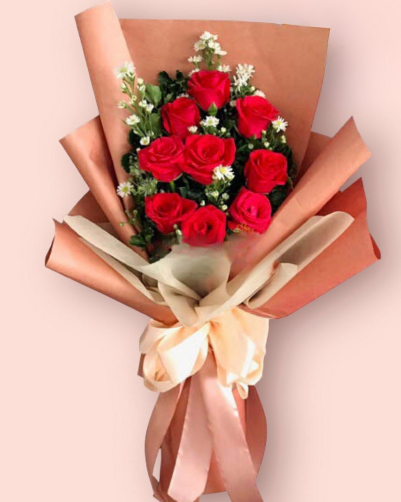  Đỏ Thắm - HBD166 - Hoa 20/10 