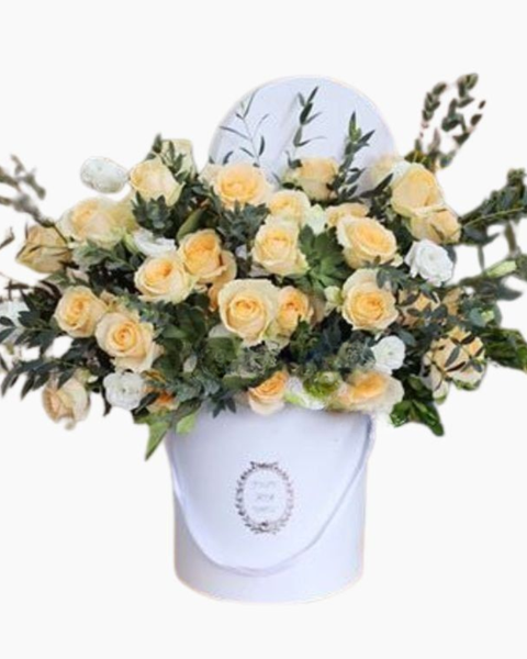 Mẫu Hộp Hoa Tươi Cao Cấp, Sang Trọng - Hoa Hồng Cắm Hộp Đẹp Nhất: Chicken Seed Flower- HH45