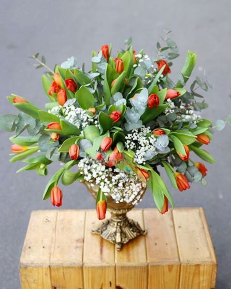  Bình Hoa Tulip - HCB11 - Hoa tặng Mẹ 