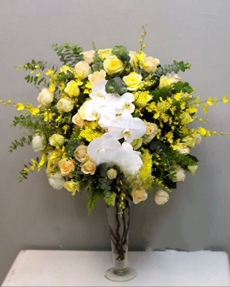  Bình Hoa Pretty Stars - HCB08 - Hoa 20/11 Lời Cảm Ơn Sâu Sắc 