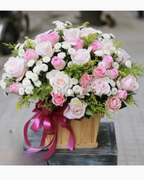 Mẫu Bó Hoa Bằng Tiền 500k Đẹp, Sang Chảnh Nhất: Gửi Hạnh Phúc - HCH29 - Hoa tặng mẹ