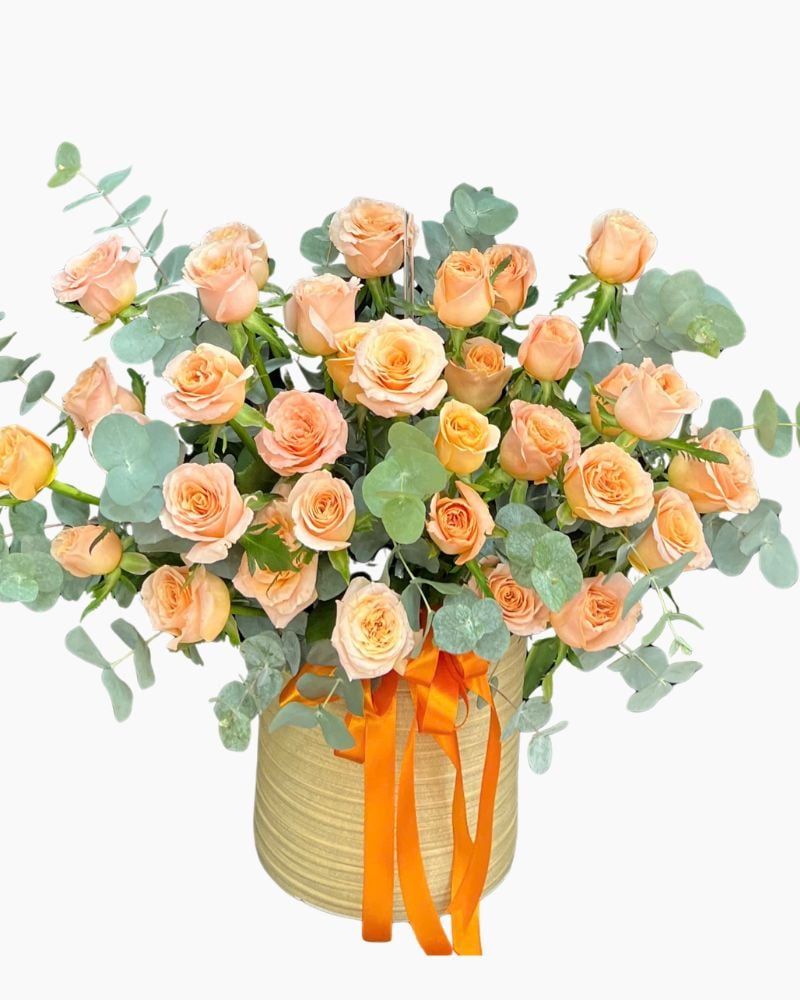  Hộp Hoa Dịu Dàng Ánh Mai - HH195 