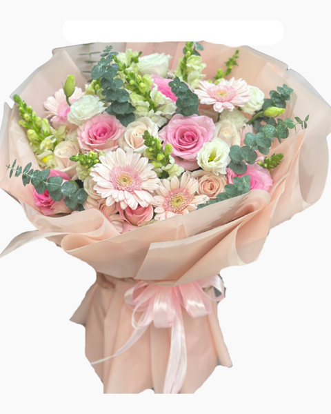 Hoa 20/10 đẹp tặng người yêu, vợ, mẹ: Bó Hoa Hồng Yêu Hương - Hoa 20/10 - HBD299