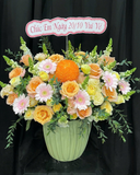  Hộp Hoa Cam Ấm  - HH120 