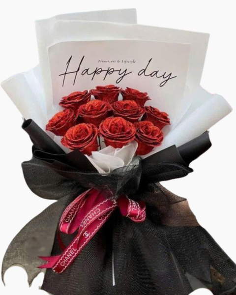 Bó Hoa Hồng Lửa Yêu - HST56