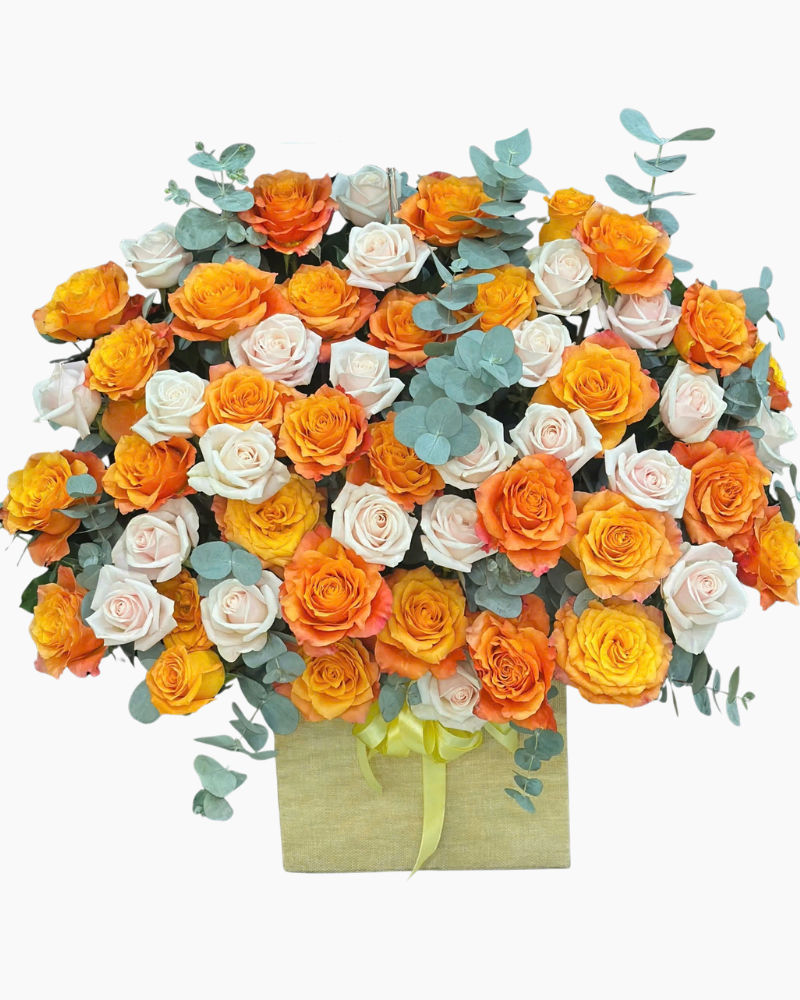  Hộp Hoa Tình Nồng  - HH127 