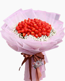  Dâu À - TC02 - Hoa 20/11 - Bó Hoa Dâu Tây 