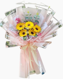  Sunshine - HST15 - Bó Hoa Sáp Thơm Hướng Dương 05 Bông 