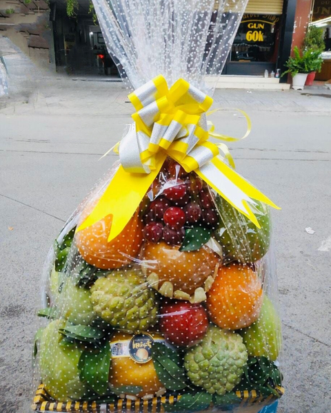 Giỏ Trái Cây Đẹp, Quà Tặng Trái Cây Tươi Nhập Khẩu Từ 300K: gio-trai-cay-gtc53