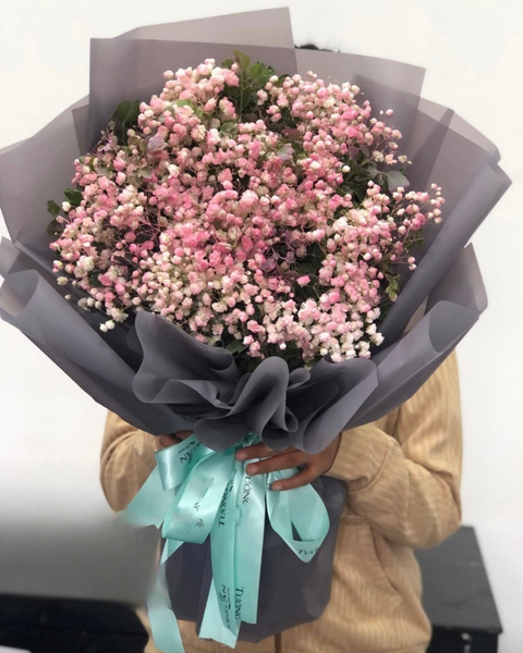 Mẫu Hoa 8/3 Đẹp: baby-pink-hbd232-hoa-8-3